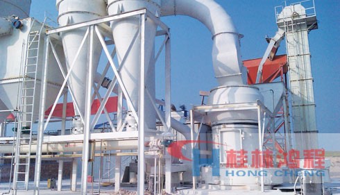 瓷石粉磨粉機，瓷石粉加工設備，雷蒙磨粉機，HC1700縱擺式磨粉機