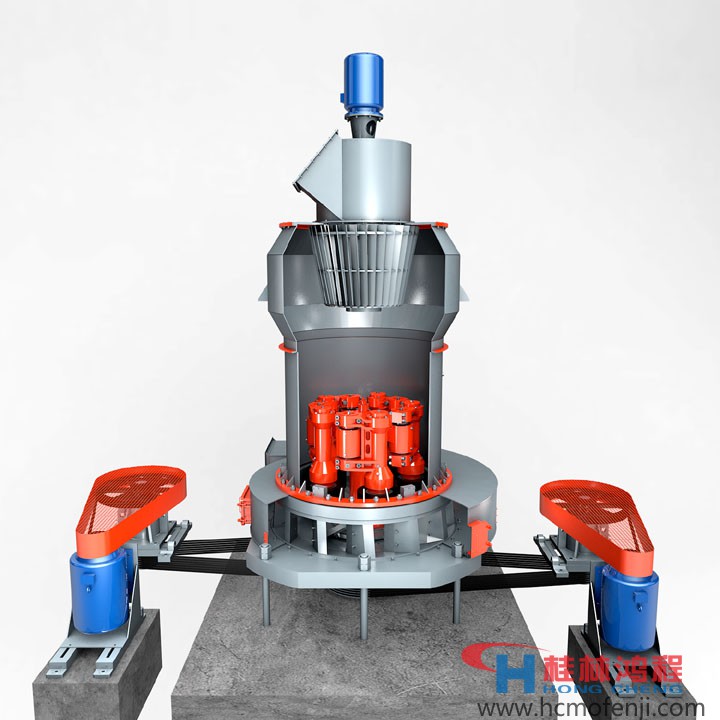 桂林鴻程磨粉機，雷蒙磨粉機升級版， HC1700縱擺磨粉機
